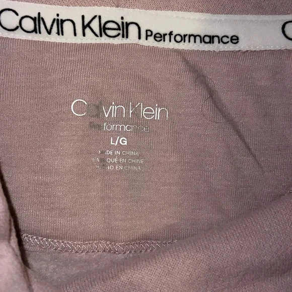 WOMENS LARGE CALVIN KLEIN COWL NECK SWEATSHIRT NEVER WORN - Picture 2 of 3